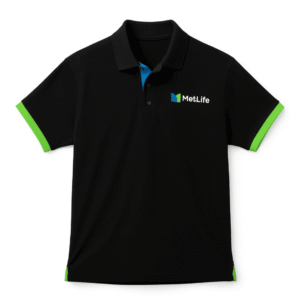 Playera tipo polo ejecutiva para uniforme empresarial