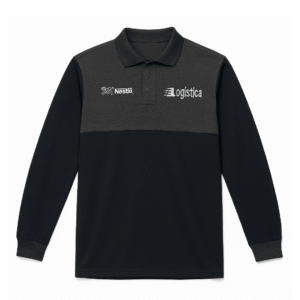 Playera tipo polo industrial para uniforme de trabajo