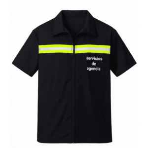 Camisola uniforme industrial con cinta reflejante de alta visibilidad